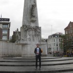 Amsterdam square (photo by Japanese tourist)